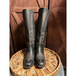 Women's Freebird Montana Western Boots Size 9 Black